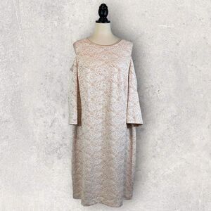 Eliza J White Lace Cold Shoulder Dress